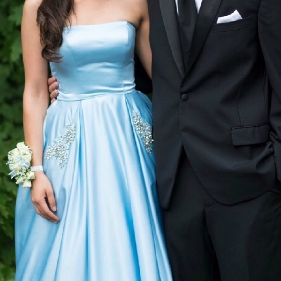 Sherri Hill Dresses & Skirts - SHERRI HILL Cinderella Blue Ball Gown Prom Dress